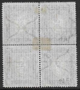 Russia Russian Offices in China 1904-08 7R #22 F/VF Used BLOCK CV $48.00++