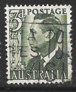 Australia 233: 3d George VI, used, F-VF