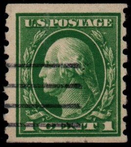 U.S. #412 VF+ Used Single with Contemporaneous Cancel