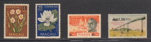 Macao  443-46        mnh    $ 88.50