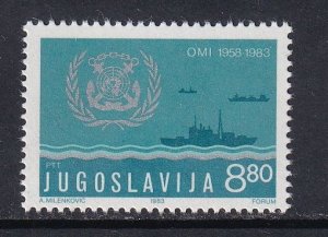 Yugoslavia  #1618  MNH  1983 maritime navigation