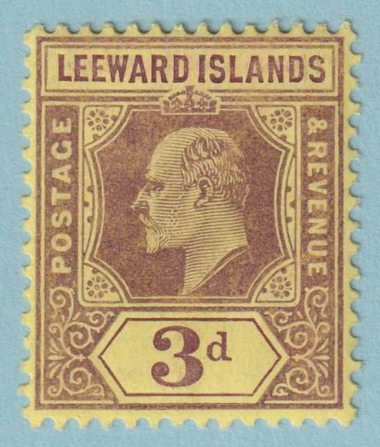 LEEWARD ISLANDS 34  MINT HINGED OG * NO FAULTS EXTRA FINE! - LDP 