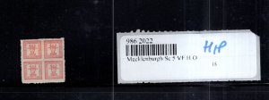 9862022 Mecklenburgh Sc 5 VF H OG CV 75$