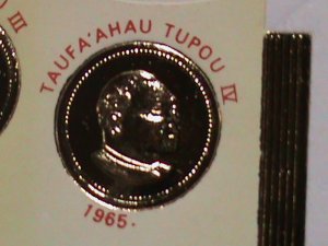TONGA 1970 -SC#246 GEORGE TUPOU I &II, SALOTE TUPOUII, TAUFA'AHAU TUPOU IV