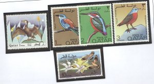 Qatar #238/279-281-415 Unused Single