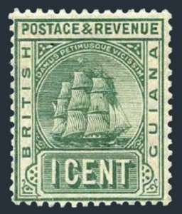 British Guiana 160,MNH.Michel 111a. Frigate SANDBACH,seal of colony.