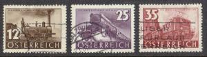 Austria Austrian Railways (Scott # 385-87) Used