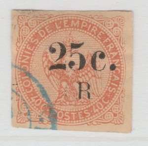 French Reunion 1885 25c on 40c Very Fine Used Stamp A20P58F3374-