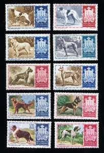 San Marino Stamps # 375-84 MNH XF Scott Value $50.00