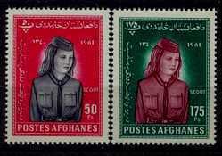 Afghanistan 510-11 MNH Scouts SCV1.40