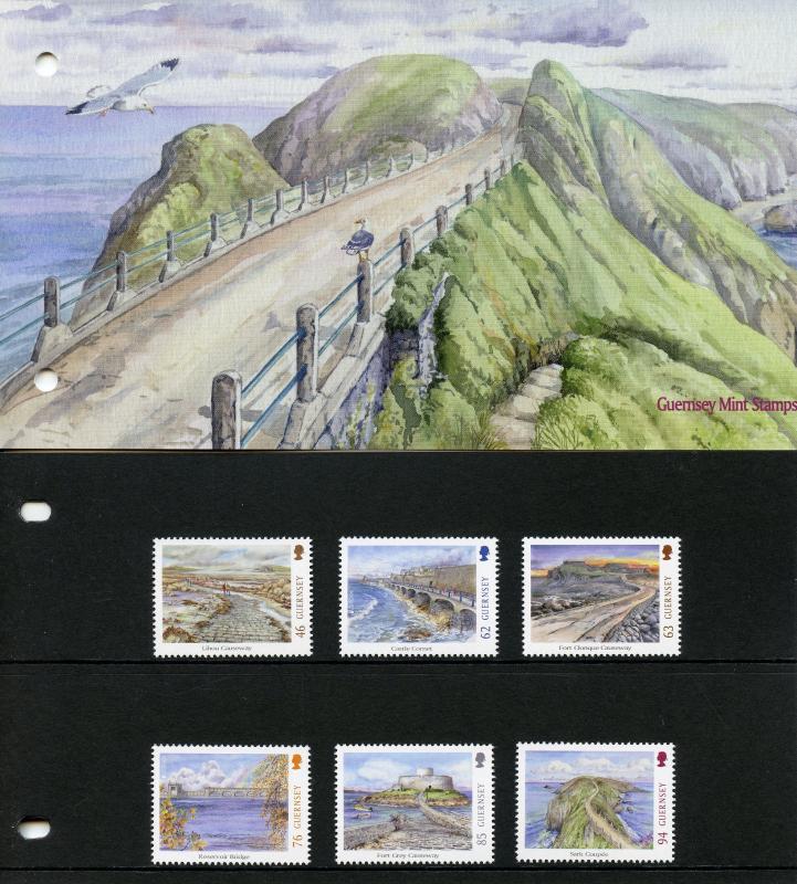 Guernsey 2018 MNH Bridges & Causeways Europa 6v Set Presentation Pack Stamps