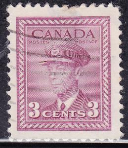 Canada 252 King George VI WWII War 1943