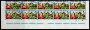 SOUTH AFRICA SG224 1963 50th ANNIV OF KIRSTENBOSCH BLOCK OF 10 MNH