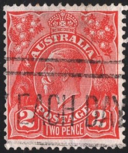 Australia SC#71 2d King George V (1930) Used