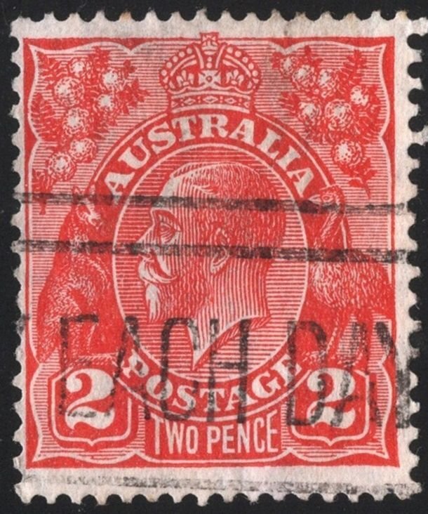 Australia SC#71 2d King George V (1930) Used