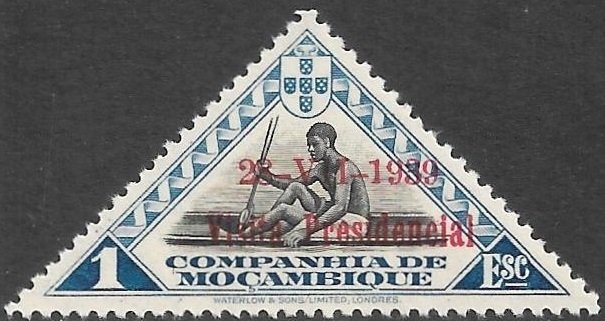 Mozambique Company 1939 Scott# 199 Mint Hinged MLH. Ships Free with Another Item