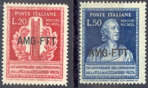 Italy Trieste Sc# 53-54 MNH 1949 Overprint