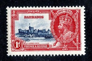 1935 Barbados  Sc # 186 mnh** cv. $3.05 ( 454 JUB )