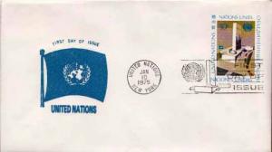 United Nations, First Day Cover, Postal Stationery