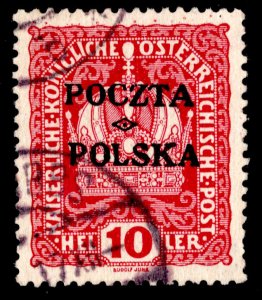 Poland Scott 44 Used.