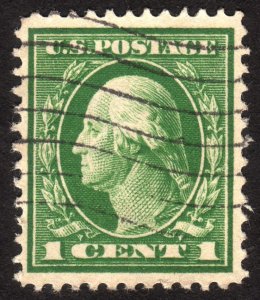 1912, US 1c, Washington, Used, Nice centered, Sc 405