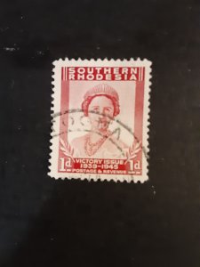 Southern Rhodesia #67          Used