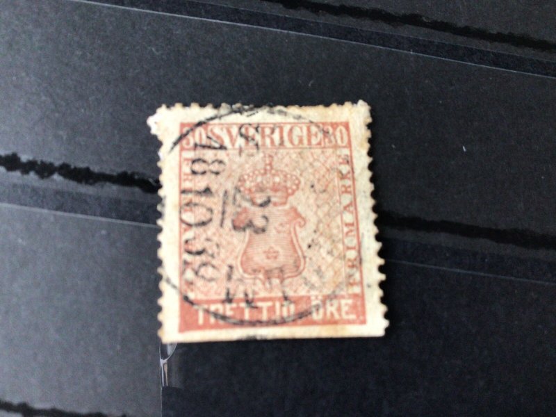 Sweden Early used stamp Ref 54964