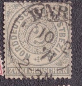 North German Confederation - 17 1869 Used