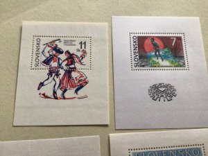 Slovakia 6 mint never hinged stamps sheets   A11385