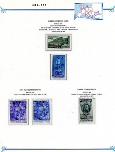 AMG Free Territory of Trieste (FTT) Scott 72-76 MNH