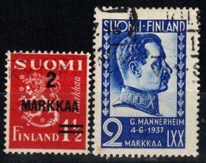 Finland #212-3   F-VF Used CV $2.85 (X9546)