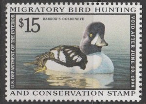 U.S. Scott Scott #RW65 Duck Stamp - Mint NH Single