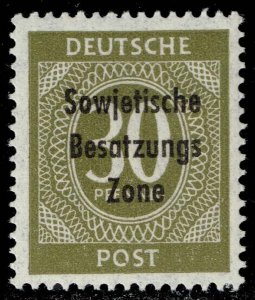 Germany DDR #10N18 Numeral; MNH