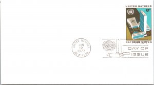 United Nations, New York, Postal Stationary, Worldwide First Day Cover