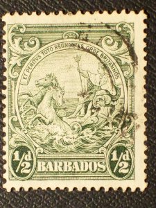 Barbados Scott #193 used