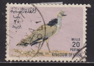 Libya 272 Houbara Bustard 1965