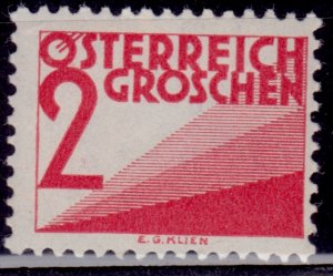 Austria 1925-34, Postage Due, 2g, sc#J133, MLH