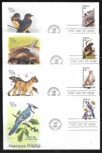 United States, 2286-2335, Wildlife Artcraft First Day Cover FDC