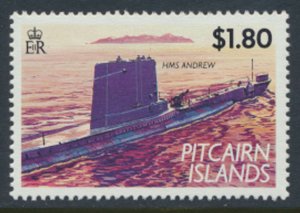 Pitcairn Islands SG 428  SC# 381 MNH  1993 Royal Navy  Ships see details scan