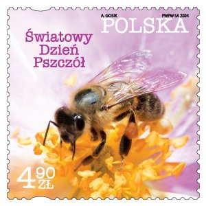 Stamps of Poland 2024 MNH** - World Bee Day