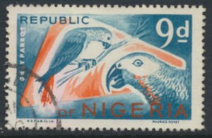 Nigeria SG 226 Sc# 263 Used Parrot Birds imprint N.S.P & M.Co Ltd  details & ...