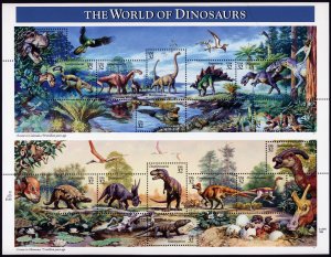 U.S. #3136 32c Full Sheet of 15 MNH (The World of Dinosaurs)