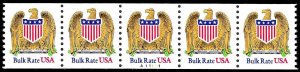 Sc 2602 (10¢) Eagle & Shield PNC/5 Plate #A11111, MNH