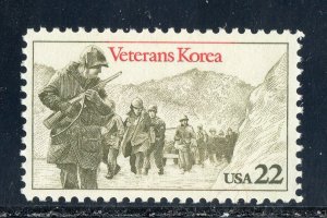 2152 * VETERANS KOREA * U.S. Postage Stamp MNH