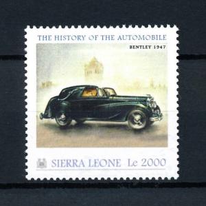 [92748] Sierra Leone 2010 Classic Cars Bentley 1947 Type Mark VI  MNH