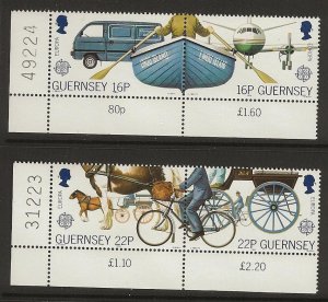 Guernsey 1988 Europa Set mnh sc 381 - 384