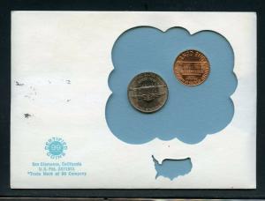 UNITED STATES 1971 COMBO FIRST DAY OF ISSUE COINS SET OF THREE COVERS AS SHOWN