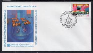 UN New York 572 UN Postal Admin U/A FDC