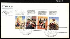 1993 Youth Classic Books Sc 2785-8 FDC unofficial PINPEX pictorial cancel (07