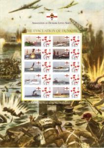 GB 2010 The Evacuation of Dunkirk SMILER SHEET SC- BC-295